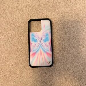 Stylish Butterfly Phone Case - Multicolor